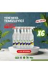 6 X 1 Lt %100 Bitkisel Çok Amaçlı Efsane Genel Temizleyici Tamamen Kokusuz